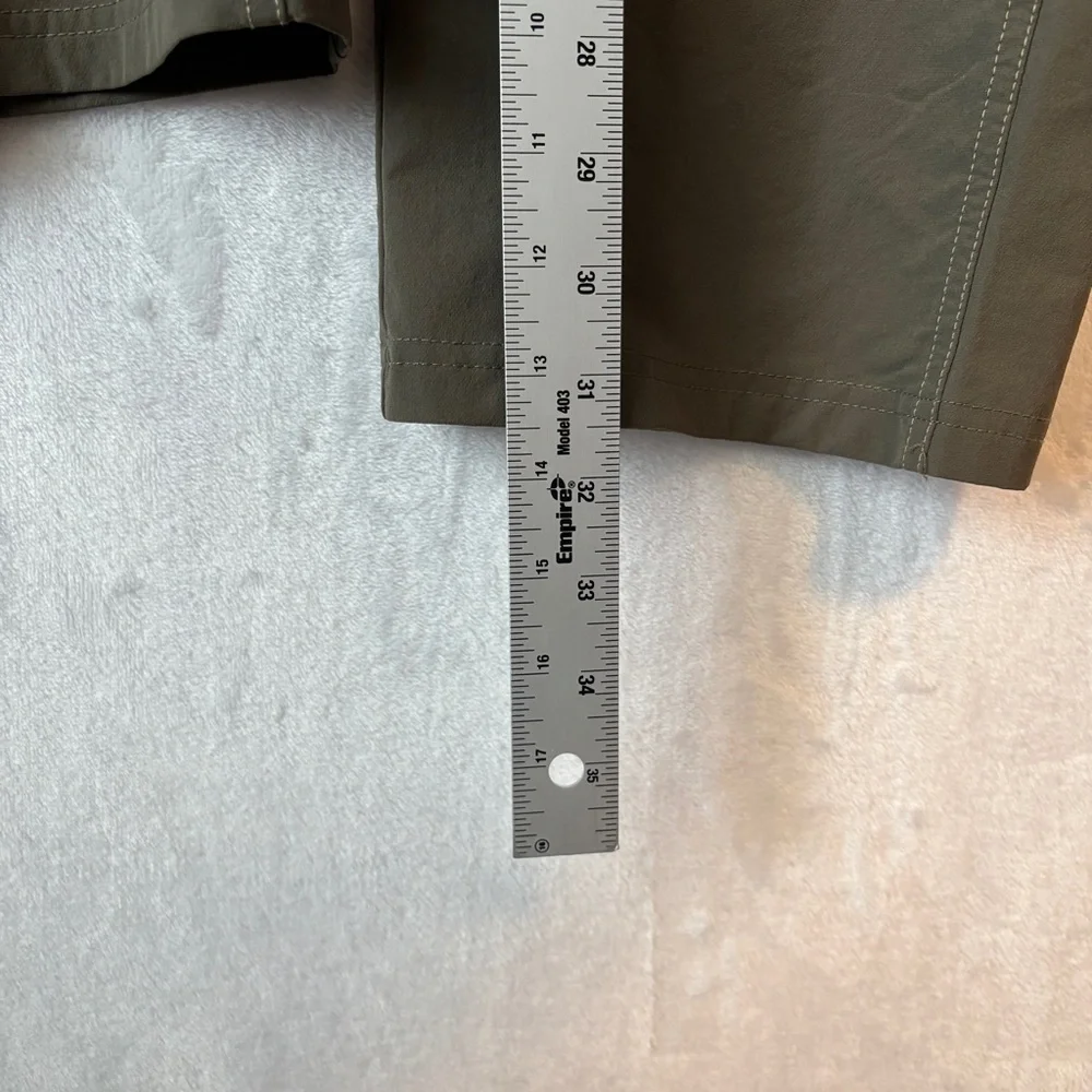 KUHL womens green Anika Convertible Soft-Shell Pants zip‎ off to shorts size 14 - Picture 6 of 13